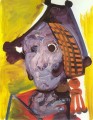 Cabeza de matador cubista de 1970 Pablo Picasso